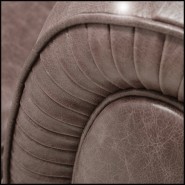 Sofa 176 - Chester Patinated 3 - Chesterfield - Pacific Compagnie.