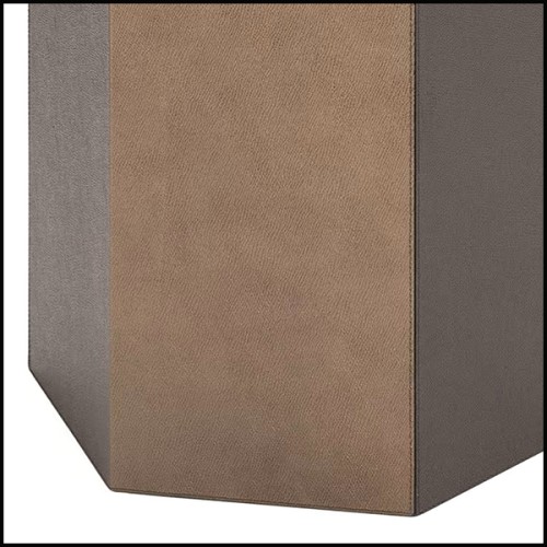 Stool GIOBAGNARA - Edwin Tea Brown