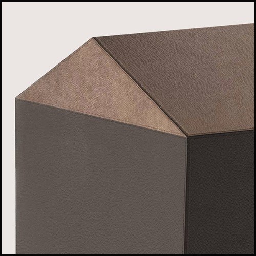 Stool GIOBAGNARA - Edwin Tea Brown