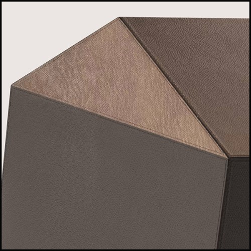 Stool GIOBAGNARA - Edwin Tea Brown