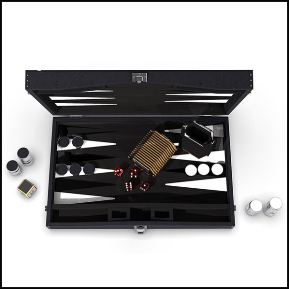 Backgammon 186 - Sober Night - Noir - Pacific Compagnie.