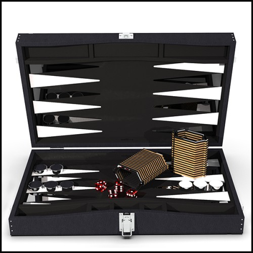 Backgammon 186 - Sober Night - Jetons - Pacific Compagnie.