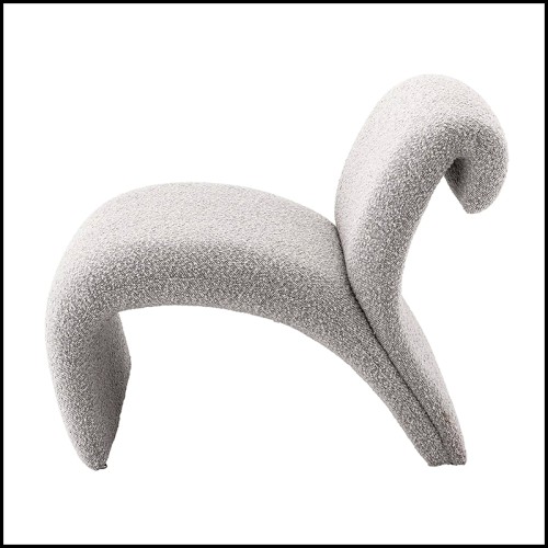 Chair 24 - Vignola Grey | Chair Eichholtz- Vignola Grey - Chair 24 Vignola detail - Pacific Compagnie.