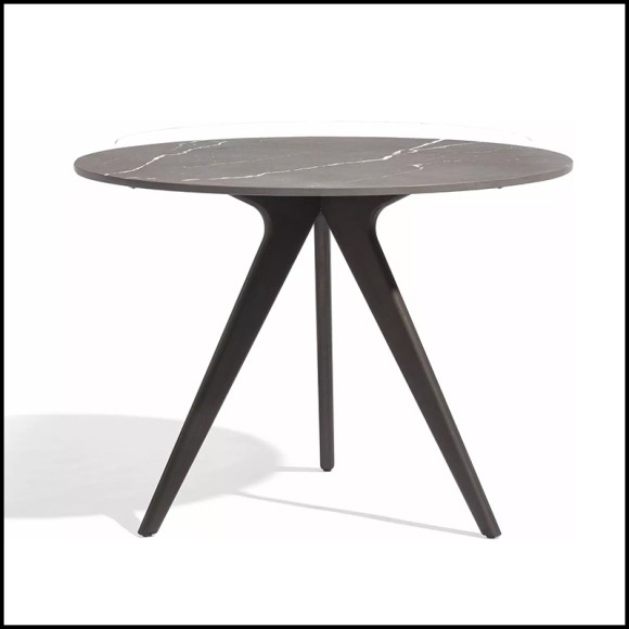 Table à manger 48 - Torsa Ø100 - Ronde - Pacific Compagnie.