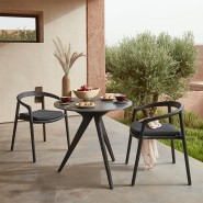 Table à manger 48 - Torsa Ø100 - Intérieur - Pacific Compagnie.