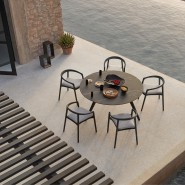 Table à manger 48 - Torsa Ø148 - Familiale - Pacific Compagnie.