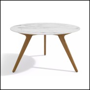 Table à manger 48 - Torsa Ø125 - Ronde - Pacific Compagnie.