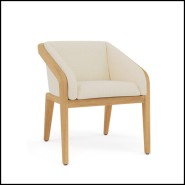 Chaise à accoudoirs 48 - Sunrise - Sunrise wooden armchair - Pacific Compagnie.