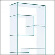 Bookcase 194 - Marlena Large - Moderne - Pacific Compagnie.