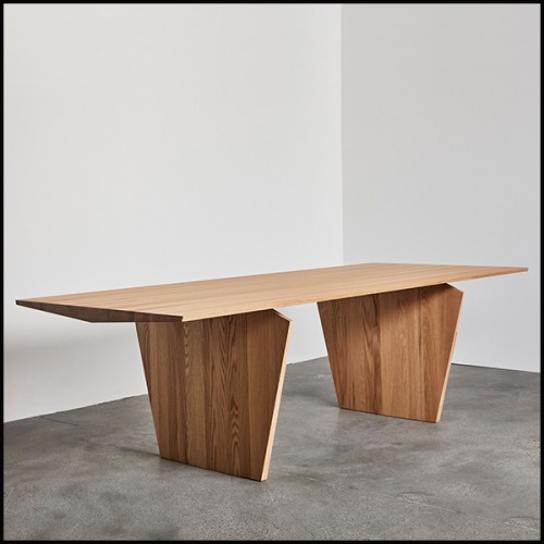 Dining Table 154 - Noba Oak - Ambiance chaleureuse - Pacific Compagnie.