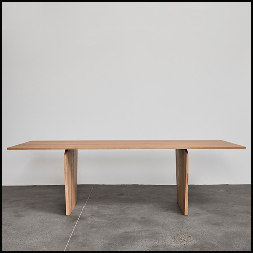 Dining Table 154 - Noba Oak - Salle à manger moderne - Pacific Compagnie.