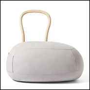 Chair 107 - Shanti Leather Large - Détails élégants - Pacific Compagnie.