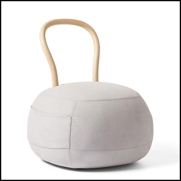 Chair 107 - Shanti Cuir Medium - Intérieur raffiné - Pacific Compagnie.