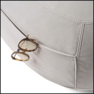 Chair 107 - Shanti Cuir Medium - Teinte naturelle - Pacific Compagnie.