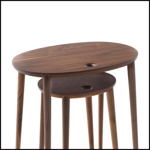 Set of 2 Side Table Porada - Thema