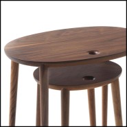 Set of 2 Side Tables 163 - Thema - Chevet moderne - Pacific Compagnie.