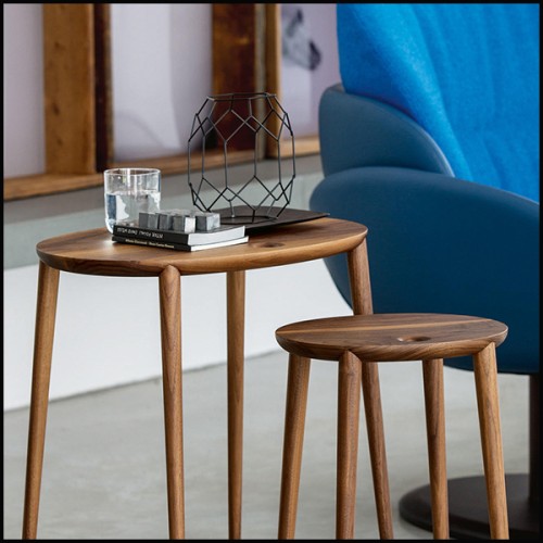 Set of 2 Side Table Porada - Thema