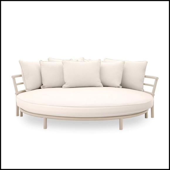 Canapé d'extérieur 24 - Laguno Rond - Détente estivale - Pacific Compagnie.