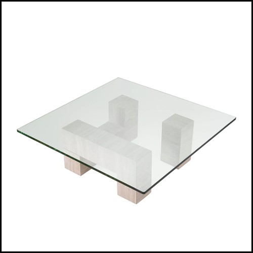 Table Basse 24 - Ikal - Ikal coffee table detail shot - Pacific Compagnie.