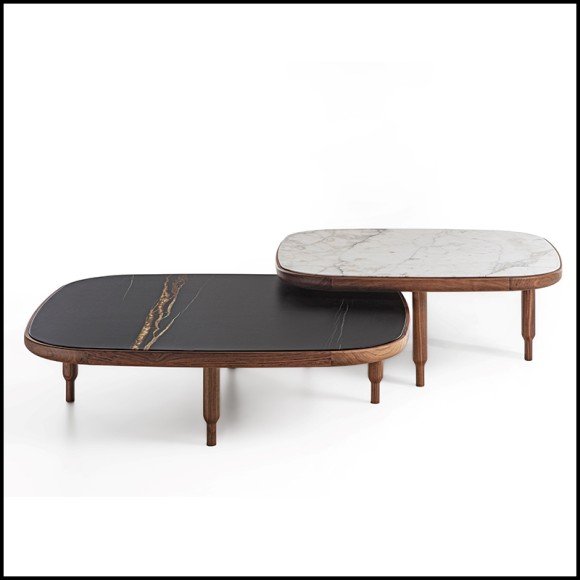 Coffee Table Porada - Duo Marble Set