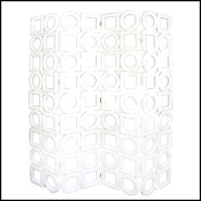 Paravent PC - Rounds&Squares - Motifs géométriques - Pacific Compagnie.