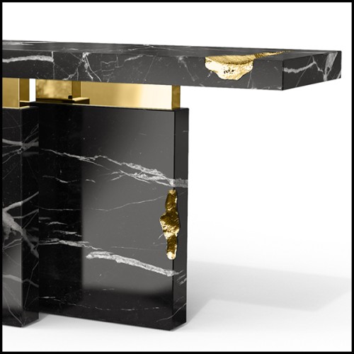 Console Table Luxury Art (Boca Do Lobo) - Majestic Black