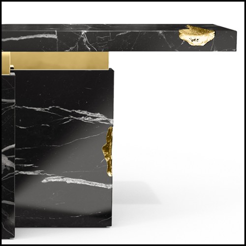 Console 145 - Majestic Black - Finition laquée - Pacific Compagnie.