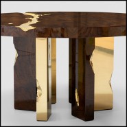 Dining Table 145 - Majestic Mahogany - Table élégante - Pacific Compagnie.