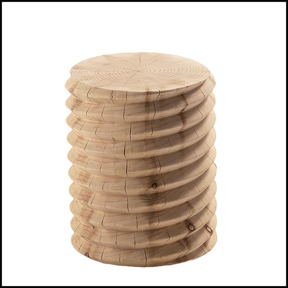 Stool 154- Whorl Cedar Medium