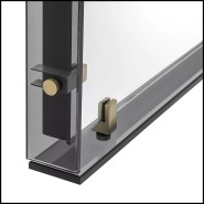 Miroir 24 - Verona L - Cadre métal - Pacific Compagnie.