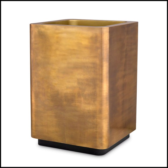 Cache Pot 24 - Jasper square high | Planter Eichholtz- Jasper square high - Cache Pot 24 high - Pacific Compagnie.