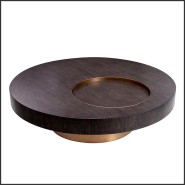 Table Basse 24 - Otus Round | Eichholtz round coffee table - Pacific Compagnie.
