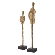 Set de 2 Objet décoratif 24 - Dual - blanc - Pacific Compagnie.