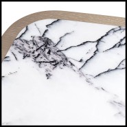 Table de Nuit 24 - Cabana | Bedside Table Eichholtz- Bianco - Modern night table - Pacific Compagnie.