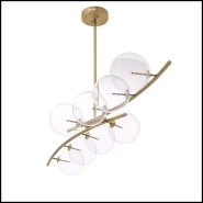 Chandelier 24 - Spezia - doré - Pacific Compagnie.