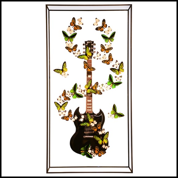 Guitare PC- Papillon AC DC