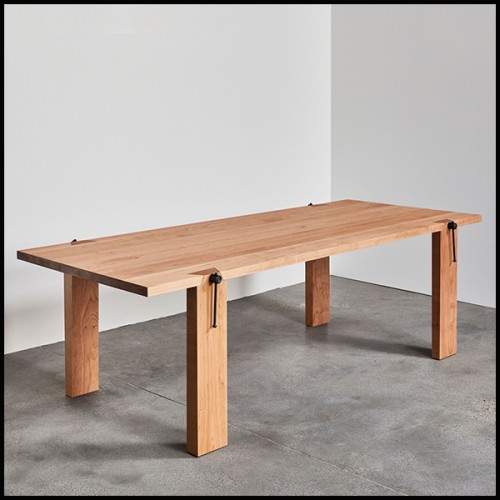 Dining Table 154 - Carpenter Oak - Table chêne maison - Pacific Compagnie.