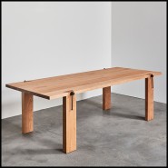 Dining Table 154 - Carpenter Oak - Table chêne maison - Pacific Compagnie.