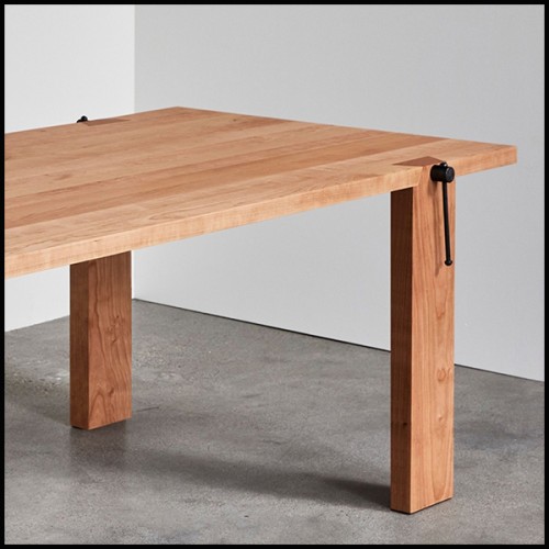 Dining Table 154 - Carpenter Oak - Table chêne convivial - Pacific Compagnie.