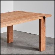 Dining Table 154 - Carpenter Oak - Table chêne convivial - Pacific Compagnie.