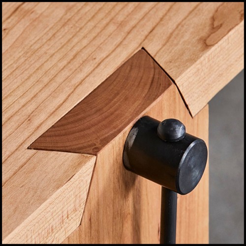 Dining Table 154 - Carpenter Oak - Table chêne salle à manger - Pacific Compagnie.