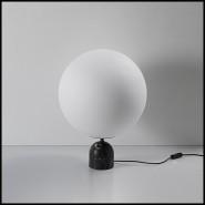 Table Lamp 163 - Lio Black Medium - Lampe noire bureau - Pacific Compagnie.