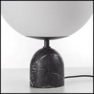 Table Lamp 163 - Lio Black Medium - Lampe noire déco - Pacific Compagnie.