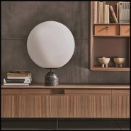 Table Lamp 163 - Lio Black Medium - Lampe noire moderne - Pacific Compagnie.