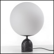Table Lamp 163 - Lio Black Medium - Lampe noire design - Pacific Compagnie.