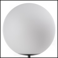 Table Lamp 163 - Lio Black Medium - Lampe noire salon - Pacific Compagnie.