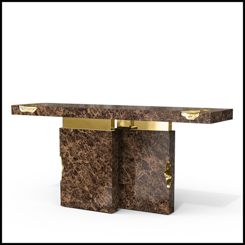 Console Table Luxury Art (Boca Do Lobo) - Majestic Brown