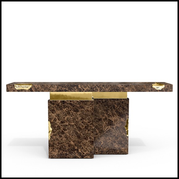 Console Table Luxury Art (Boca Do Lobo) - Majestic Brown