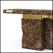 Console Table 145 - Majestic Brown - Piétement élégant - Pacific Compagnie.