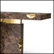 Console Table 145 - Majestic Brown - Rangements intégrés - Pacific Compagnie.